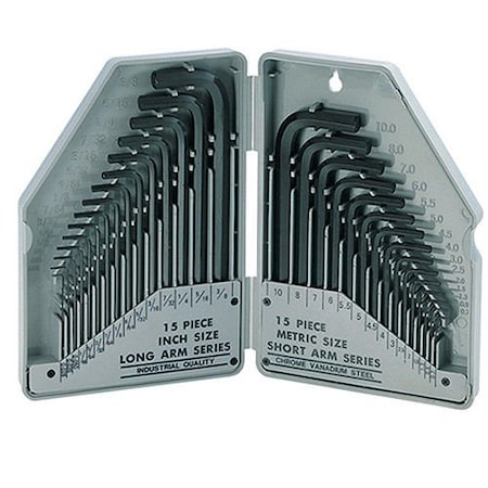 Eclipse Hex Key Set - US and Metric 900-038
